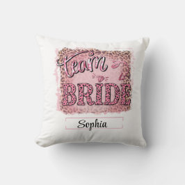 Almofada Equipe da Noiva Design Personalizado Feroz e Diver