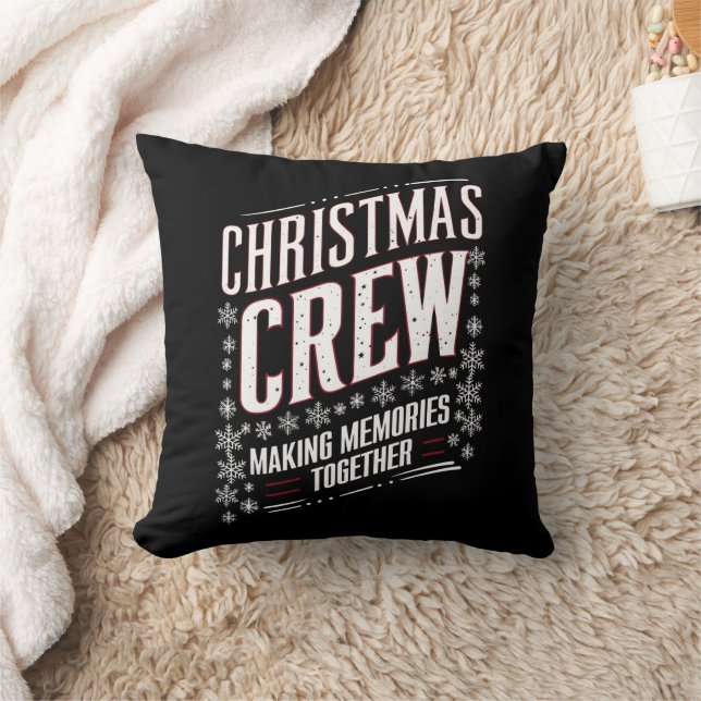Almofada Equipe de Natal Família Combinando Esquadrão de Na (Cobertor)