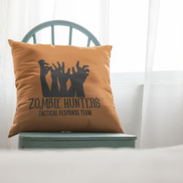 Almofada Equipe de Resposta Tática Caçadores de Zumbis
