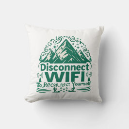 Almofada Escapar da reconexão digital com a natureza
