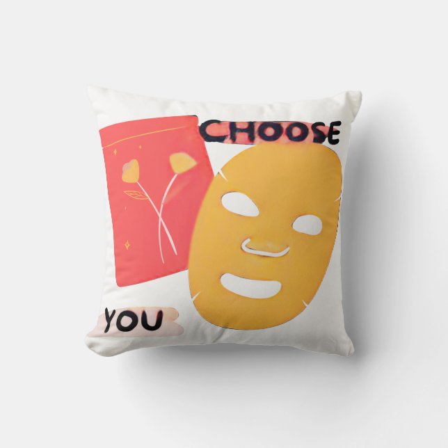 Almofada Escolha o Amor Próprio Gráfico (Frente)
