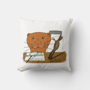 Almofada Escolhendo a casa Oliver The Otter - O casulo