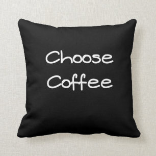 Almofada Escolher café