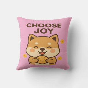 Almofada Escolher Travesseiro Joy Shiba Inu Decor de Vibe