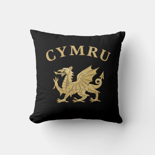 Almofada Escudo de Cymru (Frente)