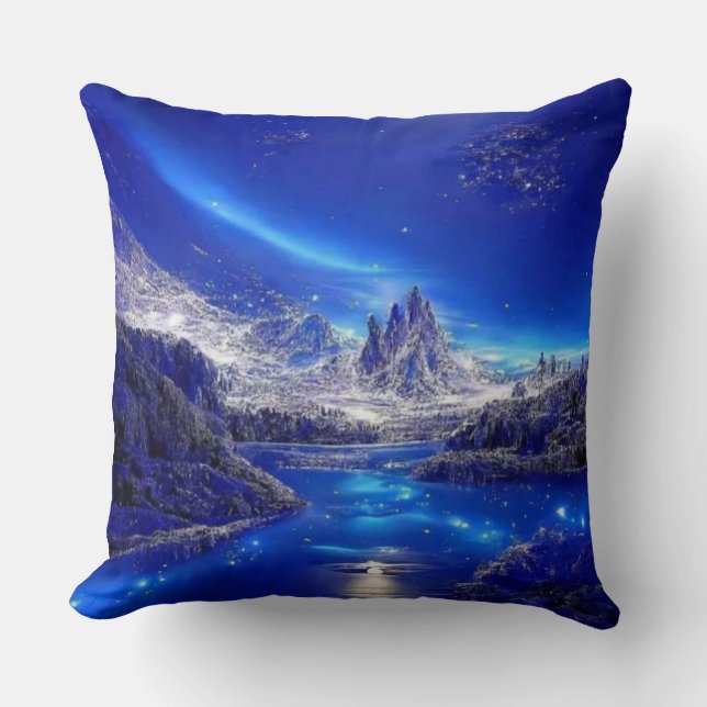 Almofada "Esforço: Descubra nossos Travesseiros e Poufs (Frente)