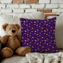Espaço padrão lavanda laranja roxo escuro