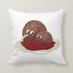 Almofada Espaguete de Comida de Meatball