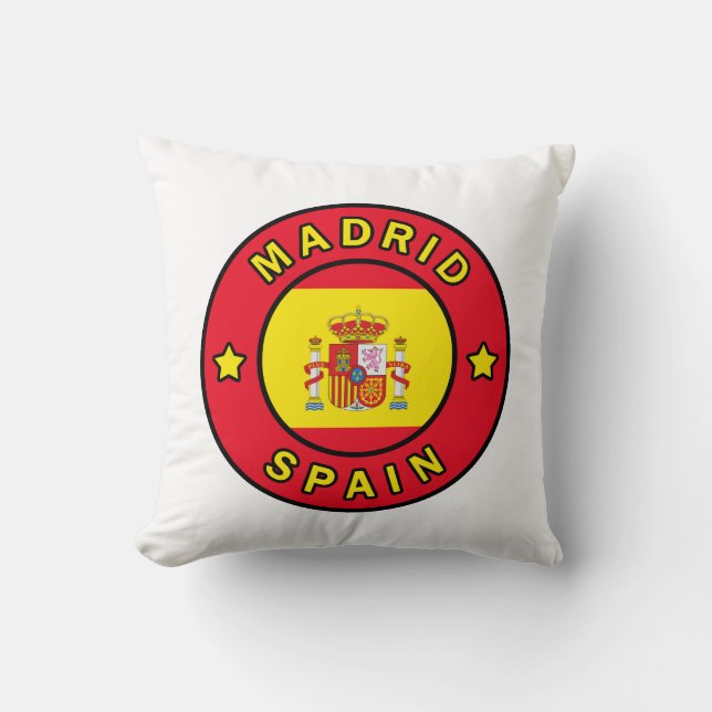 Almofada Espanha de Madrid (Frente)
