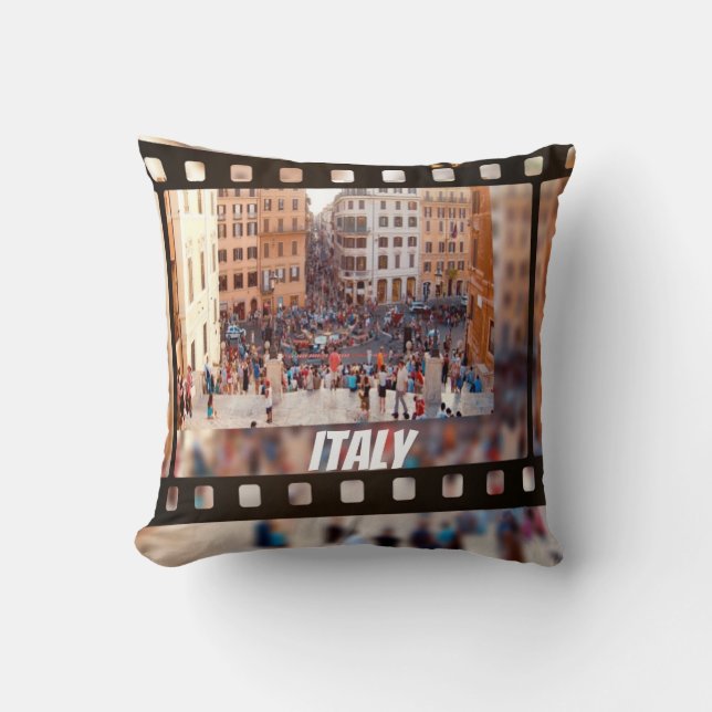 Almofada Espanhol Etapas Roma, Itália (Frente)