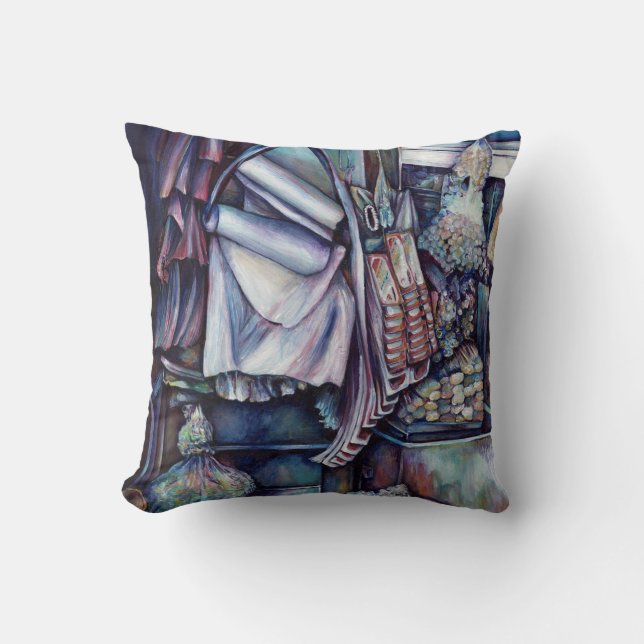 Almofada Especiais esplêndidos do Tekka Center, Singapura (Frente)