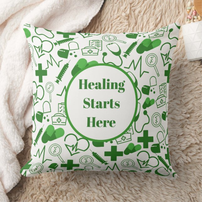 Almofada Especialista em Tema Médico Personalizado (Cobertor)