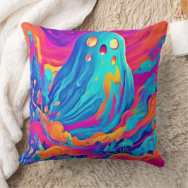 Almofada Espectral Ghost Halloween Art