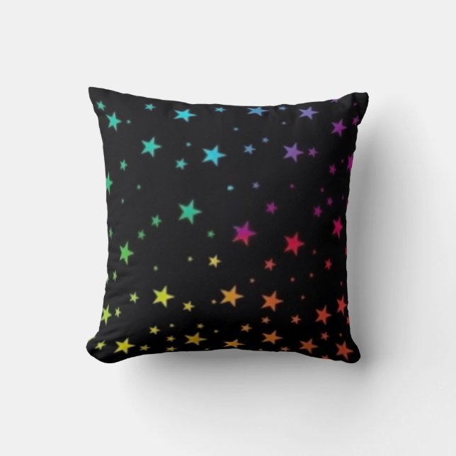 Almofada Espectro de Travesseiro de Estrelas (Frente)