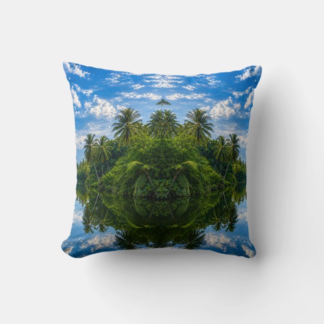 Almofada Espelho Tropical do Rio Reflexos Accent  (Frente)