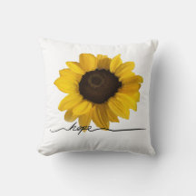 Esperança de uma pintura de girassol amarelo reali