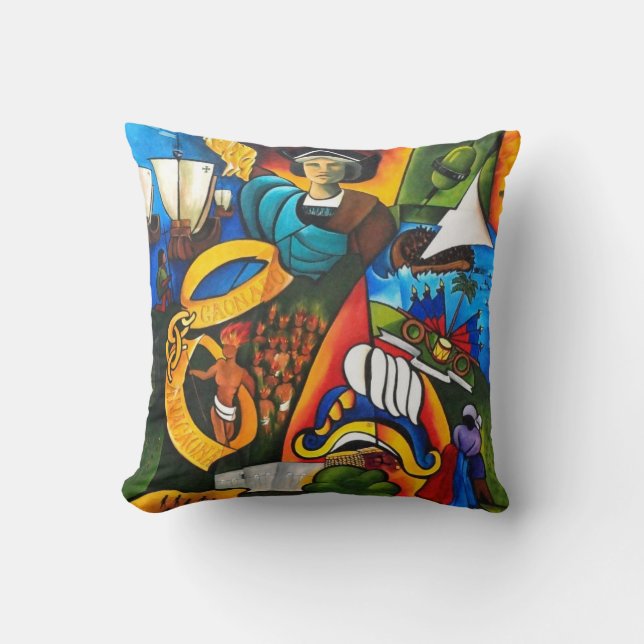 Almofada Esperança no nascer do sol 2007 (Frente)