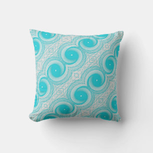Almofada espiral azul