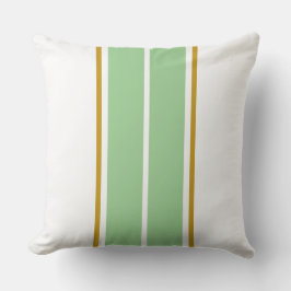 Almofada Esportaria Elegante LIght Green Racing Strips