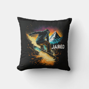 Almofada Esportes personalizados de inverno Snowboard