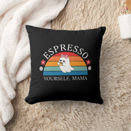 Almofada Espresso - Mama - Retro Rainbow Ghost