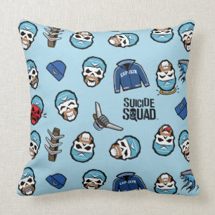 Almofada Esquadrão Suicida   Capitão Boomerang Emoji Patt