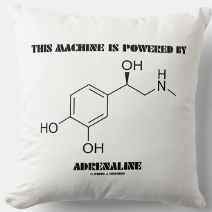 Almofada Esta máquina é psta pela adrenalina (a molécula