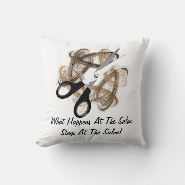 Almofada Estadas no salão de beleza (Frente)