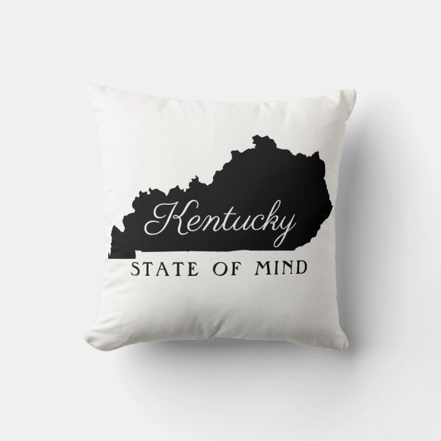 Almofada Estado de Pensamento do Kentucky (Frente)