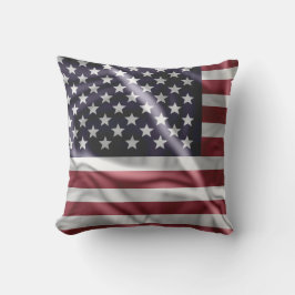 Almofada Estados Unidos da América Flag, Calm Vintage Flaps