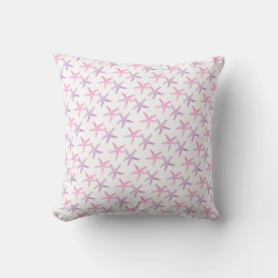 Almofada Estaleiro rosa e púrpura