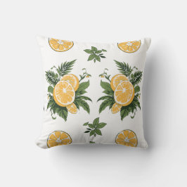 Almofada Estampado Lima limón patrón
