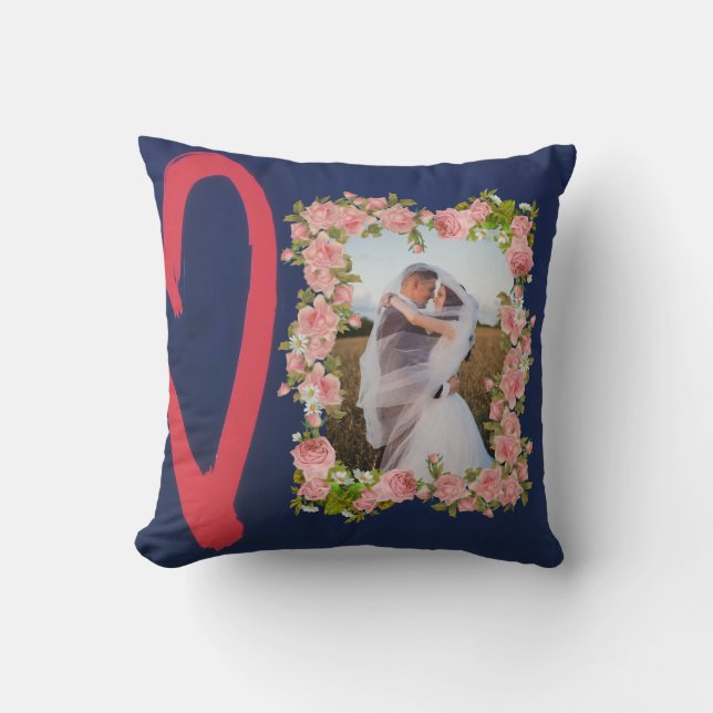 Almofada Estampas Chic: Designs de Travesseiros Decorativos (Frente)