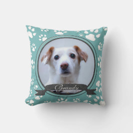 Almofada Estampas Memoriais do Cão-Teal e Carvões