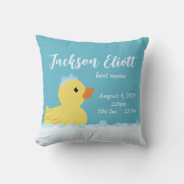 Almofada Estatísticas de Bebê Recém-Nascido de Gênero Neutr