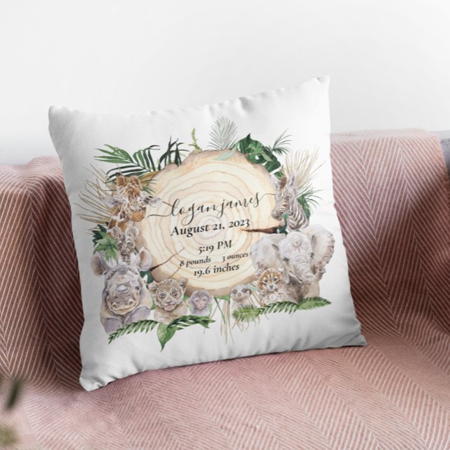 Almofada Estatísticas de Nascimentos de Bebês Animais na Se (Criador carregado)