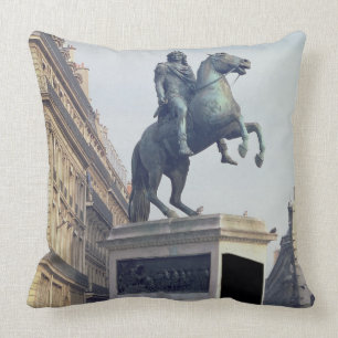 Almofada Estátua equestre do rei Louis XIV (1816-22) (bro