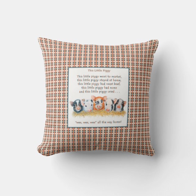 Almofada Este Pequeno Cushion Piggy (Frente)
