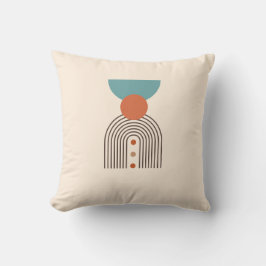 Almofada Estética Minimalista Boho Abstrata Mínima