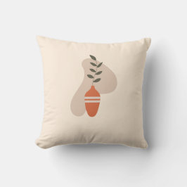 Almofada Estética Minimalista Boho Abstrata Mínima