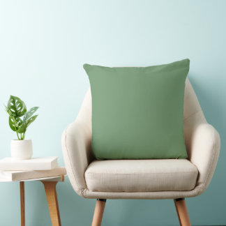 Almofada Estética Minimalista Verde Salgueiro