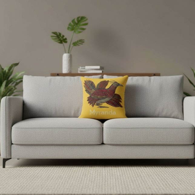 Almofada Estilo artístico contemporâneo para ela (Criador carregado)