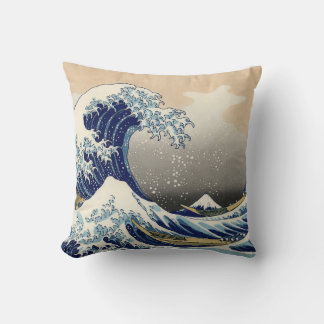 Almofada estilo artístico de Katsushika Hokusai