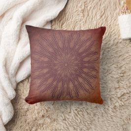 Almofada Estilo boho orgânico decoração recoleta de mandala