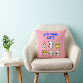 Almofada Estilo cômico Kawaiian