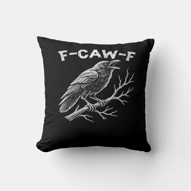 Almofada Estilo Criativo F-Caw-F (Frente)