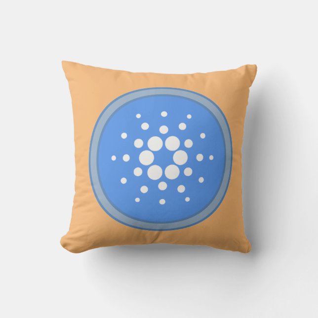 Almofada estilo criptomoeda (Frente)