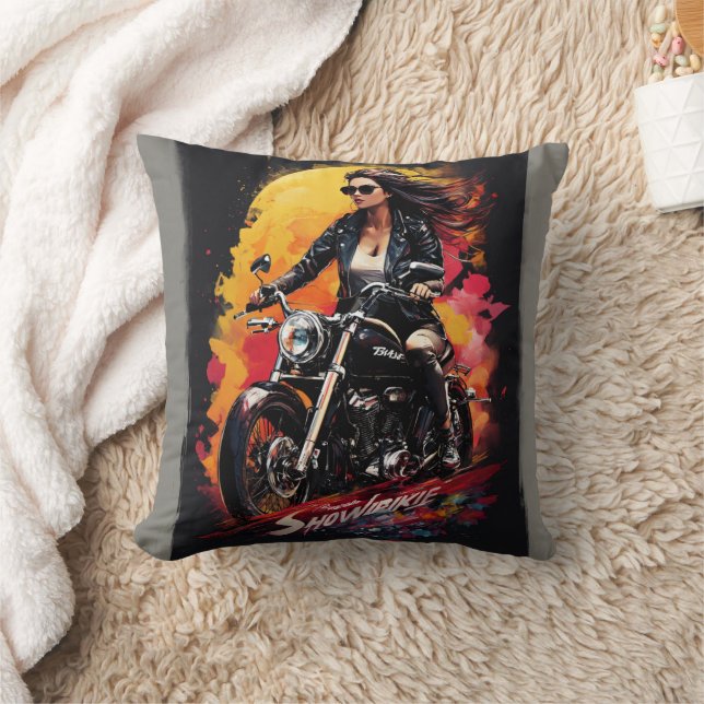 Almofada Estilo de chamada: Travesseiro decorativo Bold Bik (Cobertor)