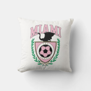 Almofada Estilo de Variação de Futebol de Miami
