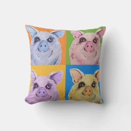 Almofada Estilo leitão do pop art
